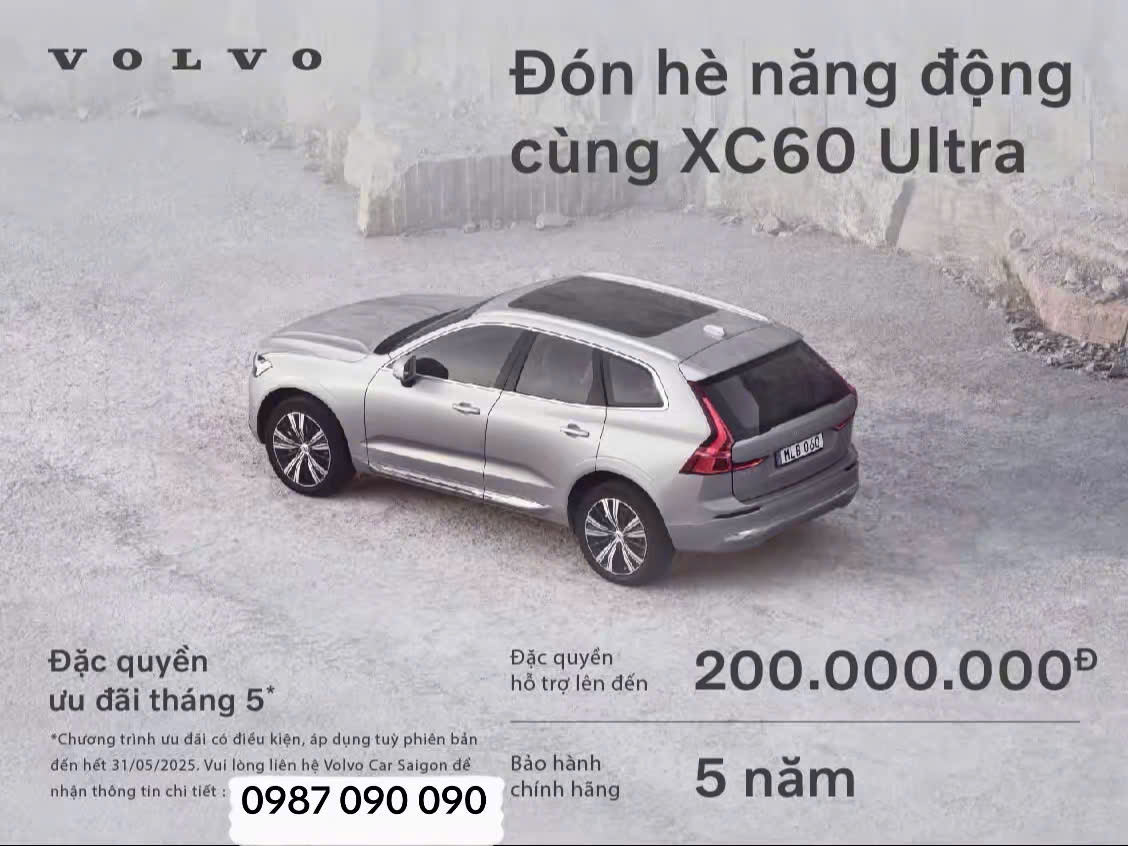 THÁNG 5 – Volvo – Người Bạn Đồng Hành Cho Mọi Khởi Đầu Ý Nghĩa. o987090090