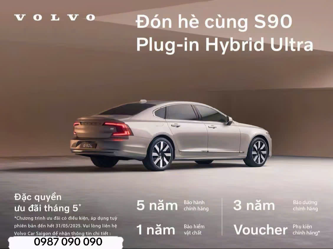 THÁNG 5 – Chọn Volvo, Chọn Sự An Tâm Cho Hành Trình Mới cùng gia đình bạn. o987090090